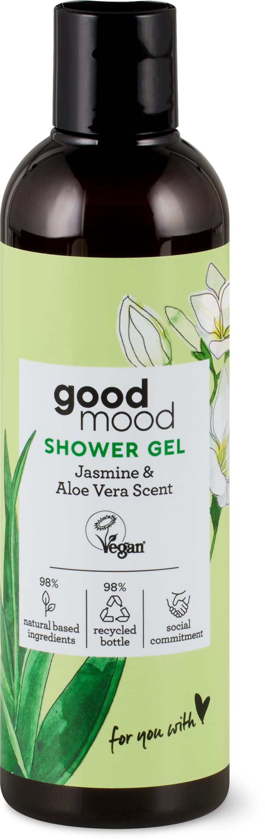 Gel doccia gelsomino e aloe vera